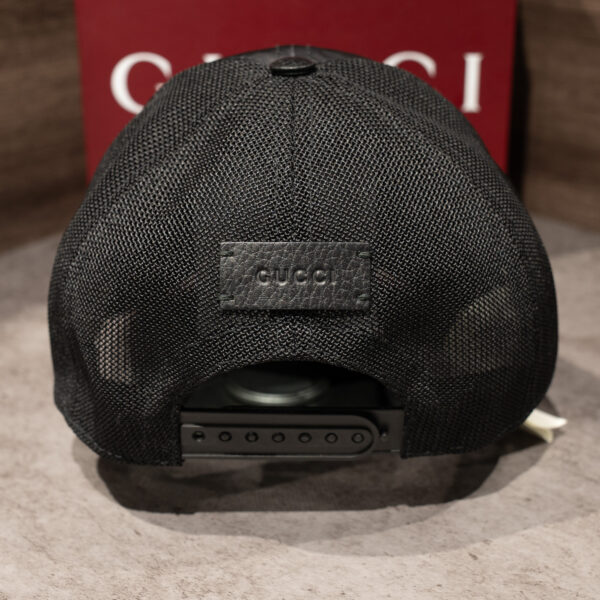 MŨ GUCCI MONO BLACK - Hình ảnh 2