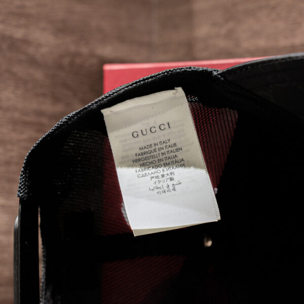 MŨ GUCCI MONO BLACK - Hình ảnh 3