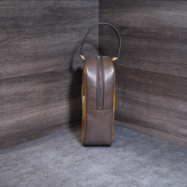 TÚI GUCCI BROWN X ADIDAS MINI HANDBAG - Hình ảnh 4
