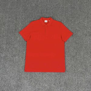 Áo Polo Bubberry Hartford Check Placket Red