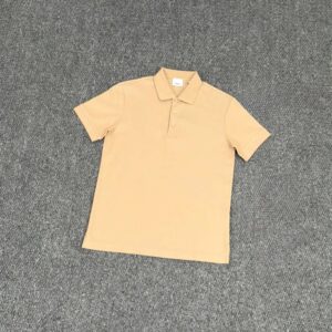 Áo Polo Buberry Hartford Check Placket Beige