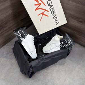 Giày Dolce & Gabbana Portofino 'White Black'