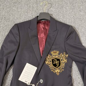 Áo Vest Dolce & Gabbana Black With Logo Embroidered