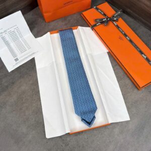 Cà Vạt Hermes H en Relief 7cm (2026)